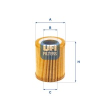 25.164.00 UFI Масляний фільтр