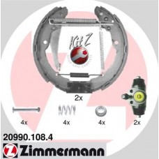 20990.108.4 ZIMMERMANN Комплект гальмівних колодок