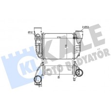 355010 KALE OTO RADYATÖR Интеркулер