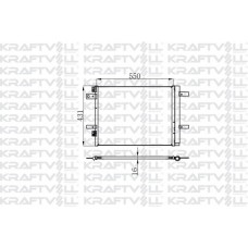 08060176 KRAFTVOLL GERMANY Конденсатор кондиціонера