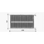 BW6615 AVA QUALITY COOLING Теплообмінник обігрів салону