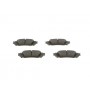 0 986 494 822 BOSCH Комплект гальмівних колодок дисковий гальм