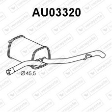 AU03320 VENEPORTE Глушник вихлопних газів кінцевий