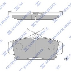SP1482 Hi-Q Комплект гальмівних колодок дисковий гальм