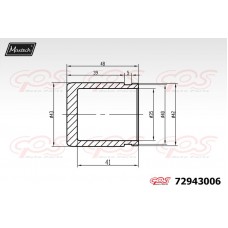 72943006 MAXTECH Поршень корпус скоби гальма