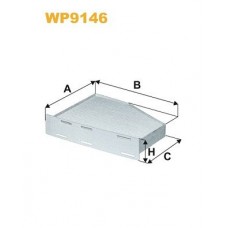 WP9146 WIX FILTERS Фільтр повітря у внутрішньому просторі