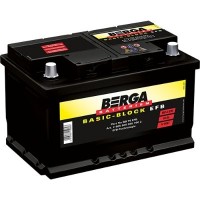 5655000657902 BERGA Стартерна акумуляторна батарея