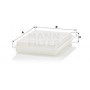 C 30 009 MANN-FILTER Повітряний фільтр