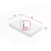 S 3388 C SOFIMA Фільтр повітря у внутрішньому просторі