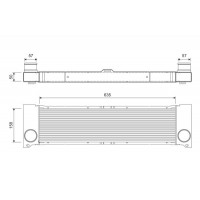 818807 VALEO Интеркулер