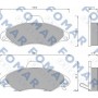 FO 666981 FOMAR Friction Комплект гальмівних колодок дисковий гальм