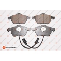1639372580 EUROREPAR Комплект гальмівних колодок дисковий гальм