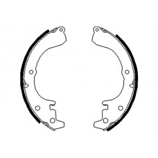 KBS-9927 KAVO PARTS Комплект гальмівних колодок