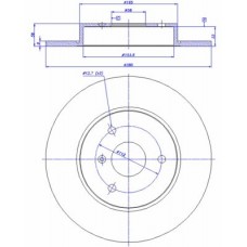 142.435 CAR Гальмівний диск