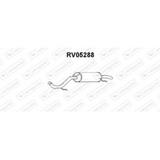 RV05288 VENEPORTE Глушник вихлопних газів кінцевий