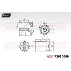 72930009 MAXTECH Поршень корпус скоби гальма