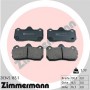 20345.165.1 ZIMMERMANN КомплеК т гальмівних колодок, дискове гальмо