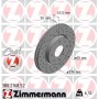 380.2168.52 ZIMMERMANN Гальмівний диск
