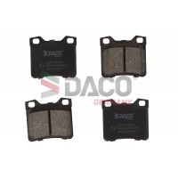 323731 DACO Germany Комплект гальмівних колодок дисковий гальм