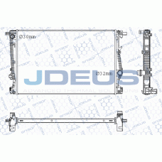 M-0570000 JDEUS Радіатор охолодження двигуна