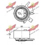 03.81184 AUTOKIT Натяжний ролик ремінь ГРМ