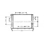 AL2057 AVA QUALITY COOLING Радіатор охолодження двигуна