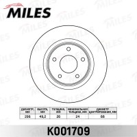 K001709 MILES Гальмівний диск