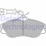 LP579 DELPHI КомплеК т гальмівних колодок, дискове гальмо