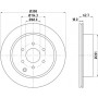 ND2032K NISSHINBO Гальмівний диск