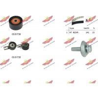 04.5347 AUTOKIT Комплект ременя ГРМ