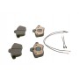 0 986 460 957 BOSCH Комплект гальмівних колодок дисковий гальм