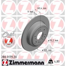 280.3179.20 ZIMMERMANN Гальмівний диск