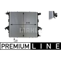 WG2184018 WILMINK GROUP Радіатор охолодження двигуна