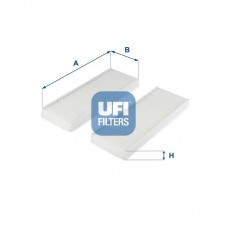 53.313.00 UFI Фільтр повітря у внутрішньому просторі