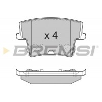 BP3278 BREMSI Комплект гальмівних колодок дисковий гальм