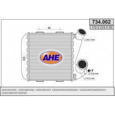 734.002 AHE Интеркулер