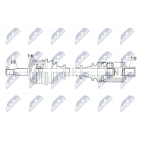 NPW-RE-111 NTY Привідний вал