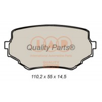 704-16052 IAP QUALITY PARTS Комплект гальмівних колодок дисковий гальм