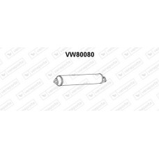 VW80080 VENEPORTE Предглушник вихлопних газів