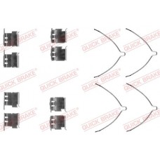 109-1289 QUICK BRAKE Комплектуючі колодки дискового гальма