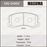 MS-3462 MASUMA Комплект гальмівних колодок