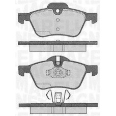 363916060332 MAGNETI MARELLI КомплеК т гальмівних колодок, дискове гальмо