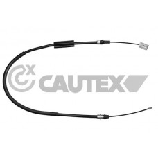 762402 CAUTEX Тросик, cтояночный тормоз