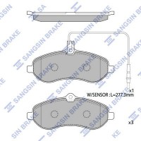 SP1415 Hi-Q Комплект гальмівних колодок дисковий гальм