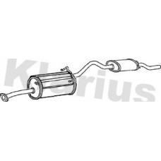 250460 KLARIUS Глушник вихлопних газів кінцевий