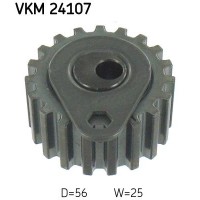 VKM 24107 SKF Паразитный / Ведущий ролик, Зубчастий ремінь