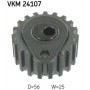 VKM 24107 SKF Паразитный / Ведущий ролик, Зубчастий ремінь