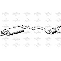P1021 FENNO Середній глушник вихлопних газів
