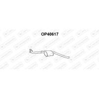 OP40617 VENEPORTE Предглушник вихлопних газів