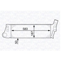 351319201850 MAGNETI MARELLI Интеркулер